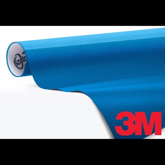 π3M 1080 Gloss Metallic Blue Air-Release Vinyl Wrap Roll & Squeegee (1βx5β)π - Picture 7 of 9